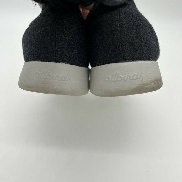 Allbirds Men\'s Wool Runners Dark Grey Comfort Shoes w/ wool inlining Sz 10 main image 4